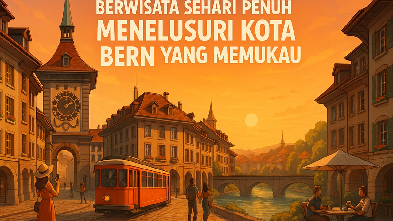 Berwisata Sehari Penuh Menelusuri Kota Tua Bern yang Memukau
